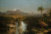 Frederick Edwin Church View of Cotopaxi oil painting on canvas